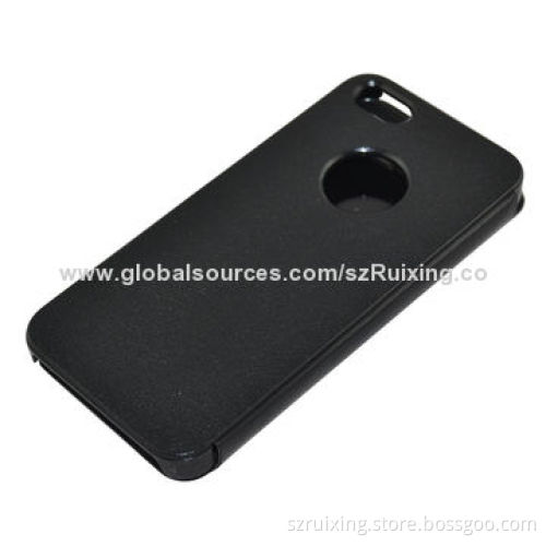 Flip smart cases for iPhone 5S, with view window, back cover